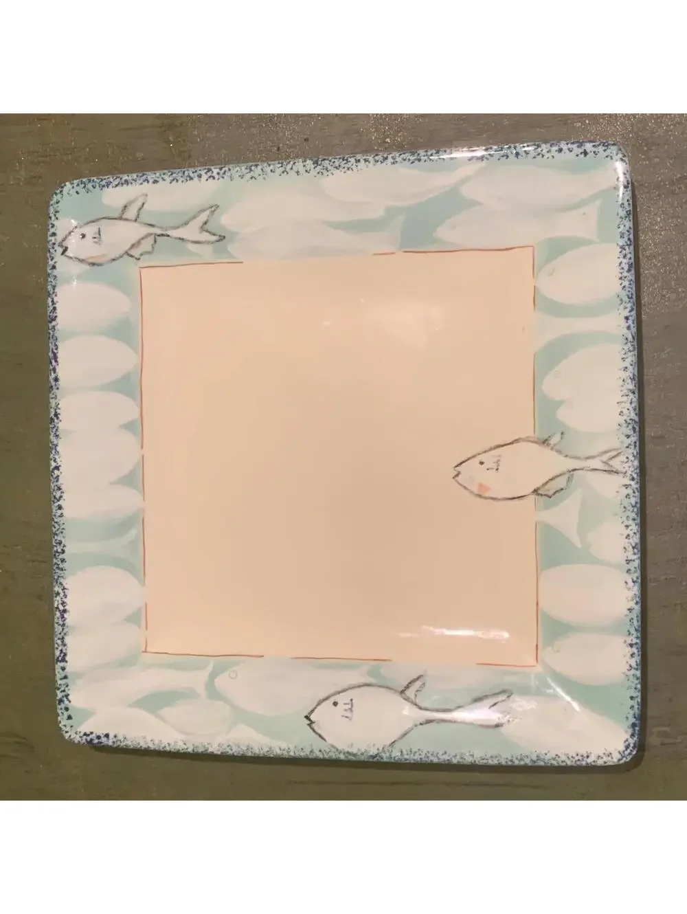 American Atelier Currents Fish Plate/Platter